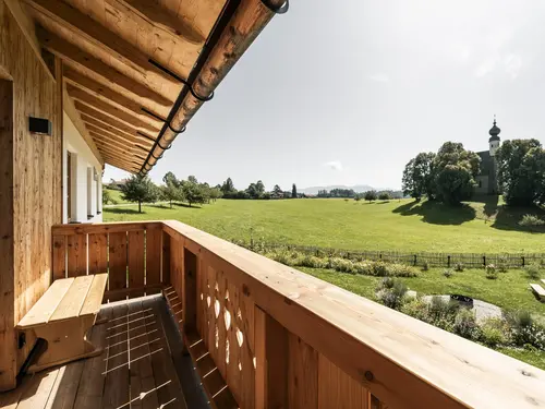 Ausblick von der Ferienwohnung