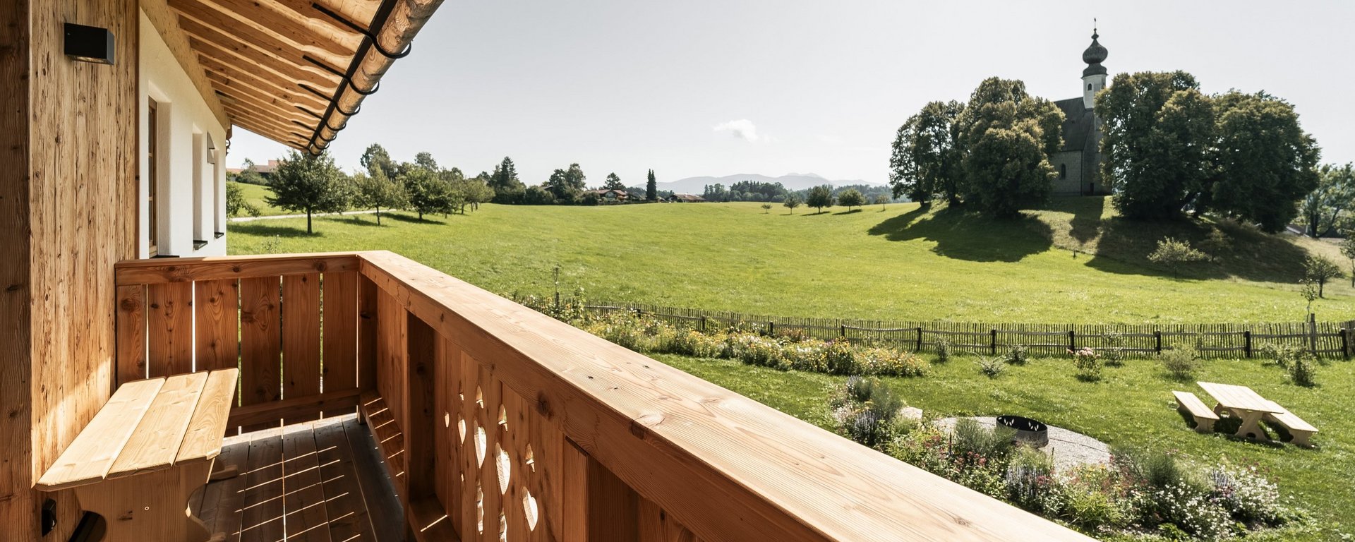 Ausblick von der Ferienwohnung