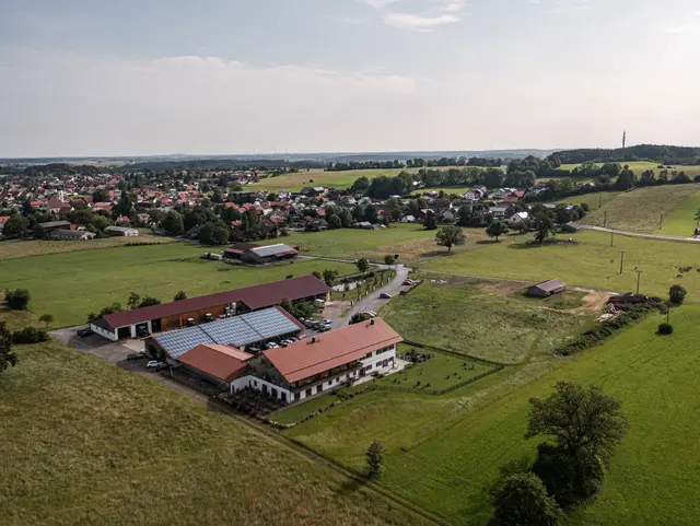 Lage und Ausblick des Obsthofes im Allgäu