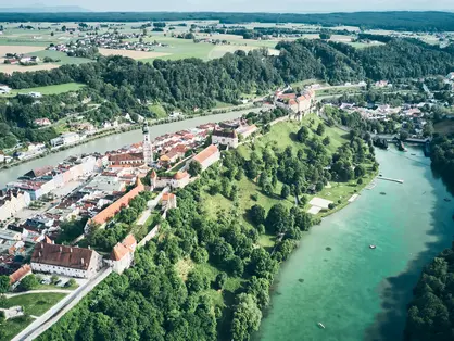 Flussreiche Region Inn Salzach