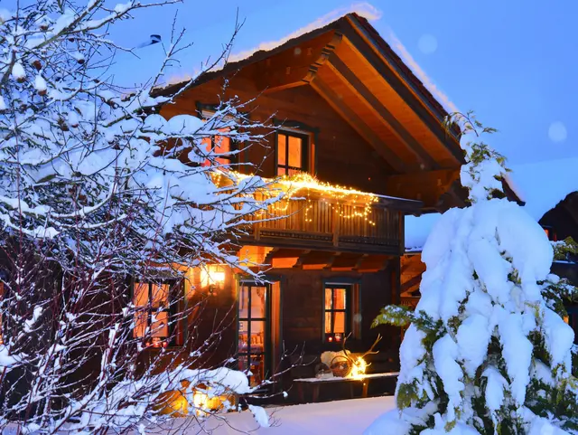 Winterurlaub in Chalets auf dem Bauernhof in Bayern