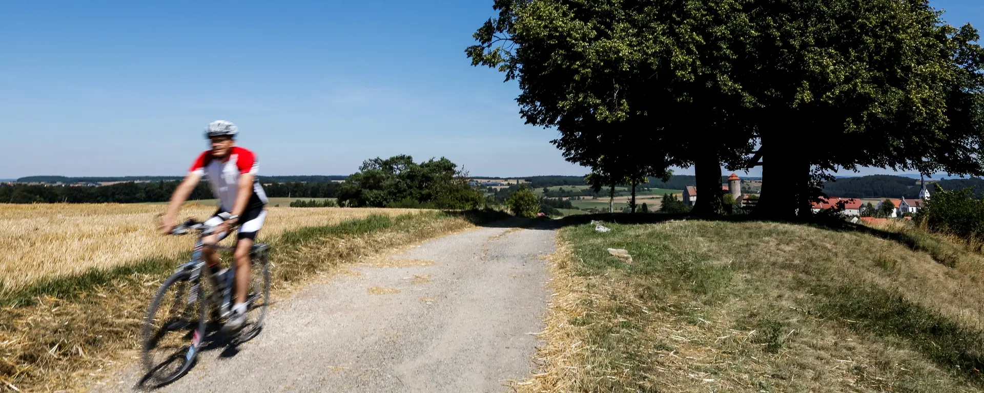 Radtouren in Natur der Mittelgebirge direkt vom Ferienhof aus