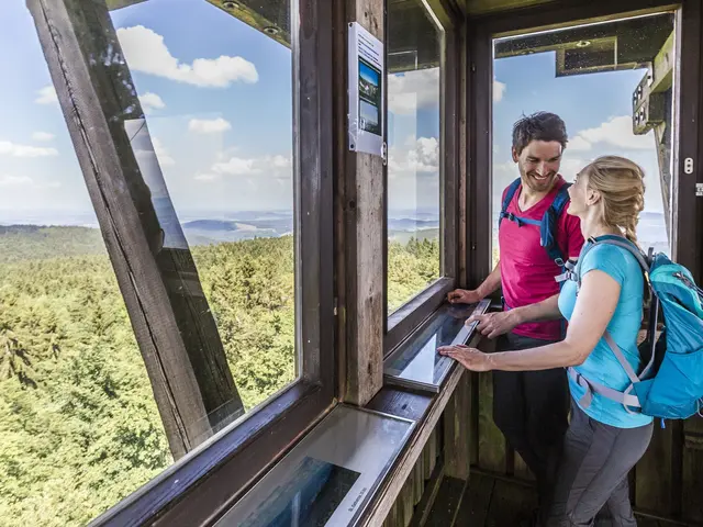 Böhmerwaldaussichtsturm - © Tourismusverband Oberpfälzer Wald Weitblick am Böhmerwaldaussichtsturm im Oberpfälzer Wald