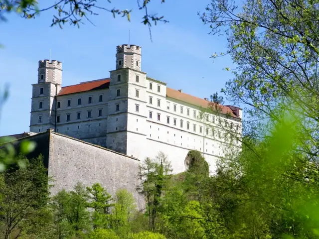 Willibaldsburg in Eichstätt im Naturpark Altmühltal