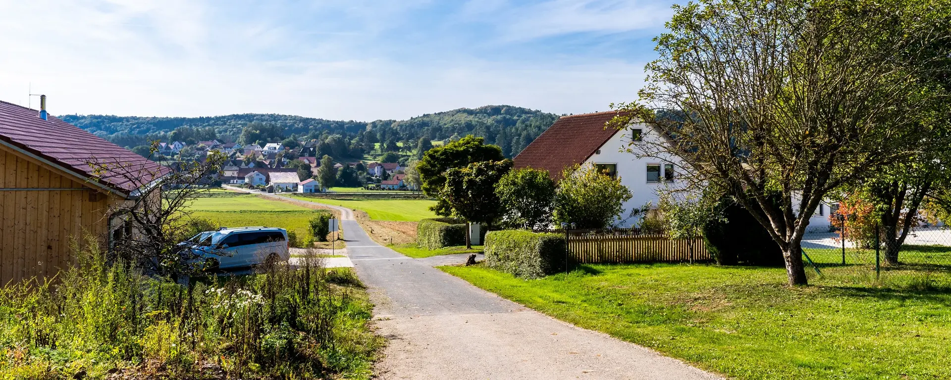 Alleinlage bietet Freiheit für Hund und Gast