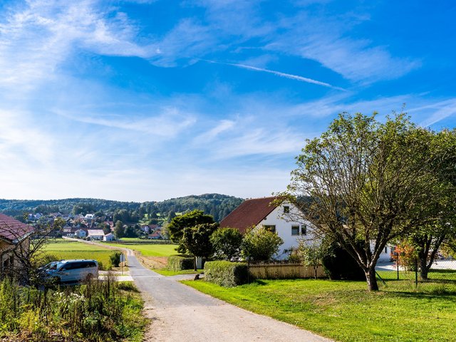 Alleinlage bietet Freiheit für Hund und Gast