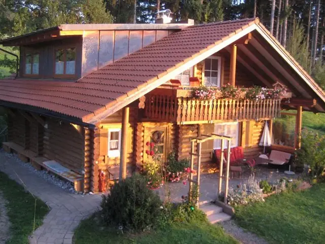 Wellnessurlaub mit Hund in Bayern Wellness Blockhaus