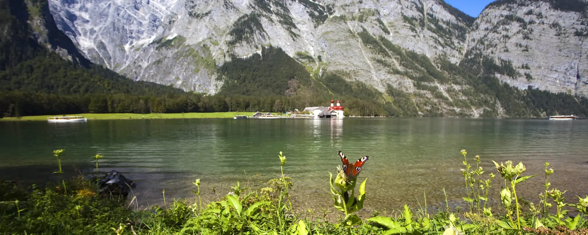 Der Königssee im Berchtesgadener Land