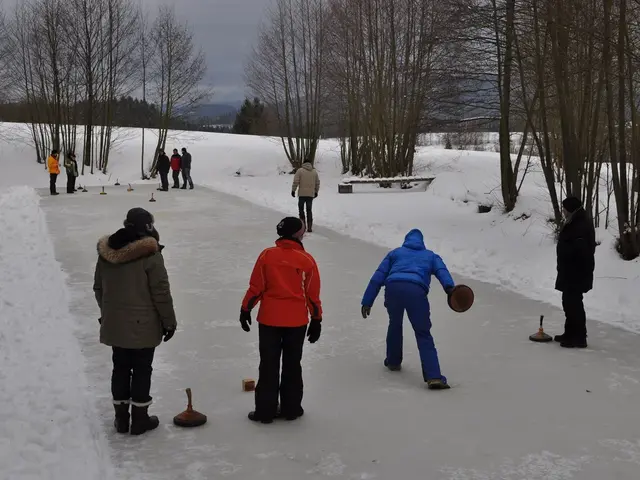 Eisstockschießen im Bayerischen Wald