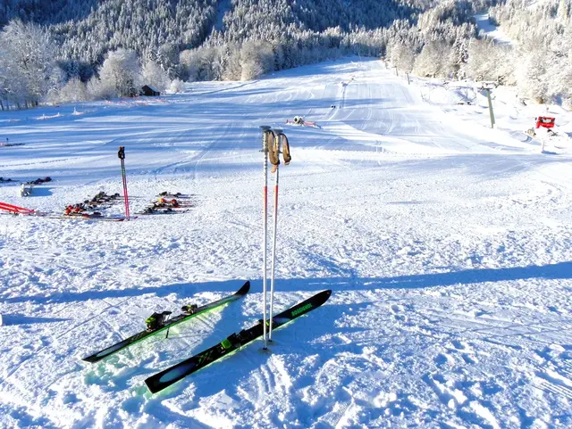 Skipiste im Skigebiet Brauneck