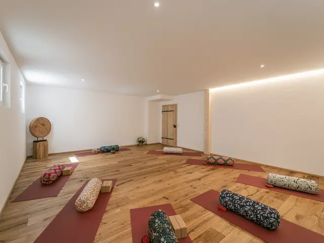 Yogastudio direkt auf dem Bauernhof