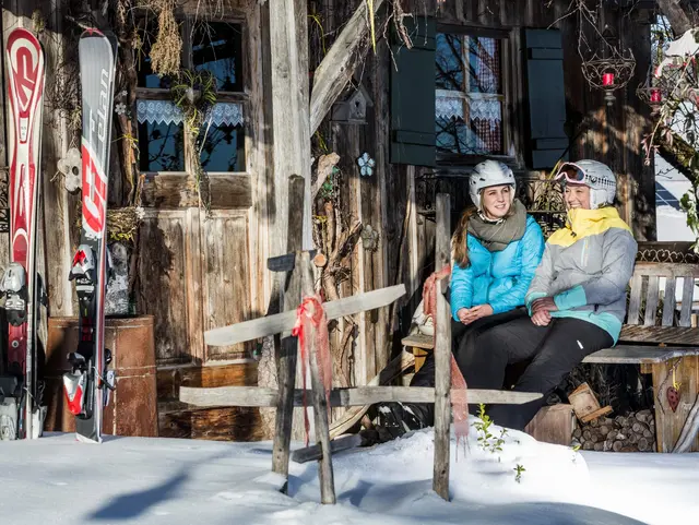 Winterurlaub mit Freunden in Bayern