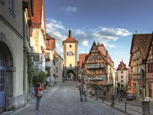 Rothenburg ob der Tauber im Romantischen Franken