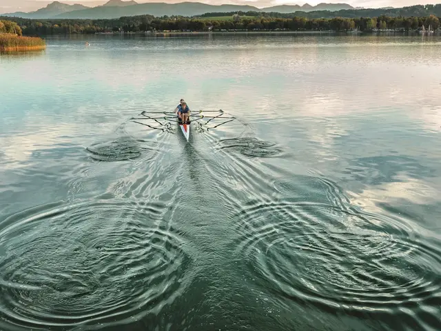 Kajak auf dem Waginger See